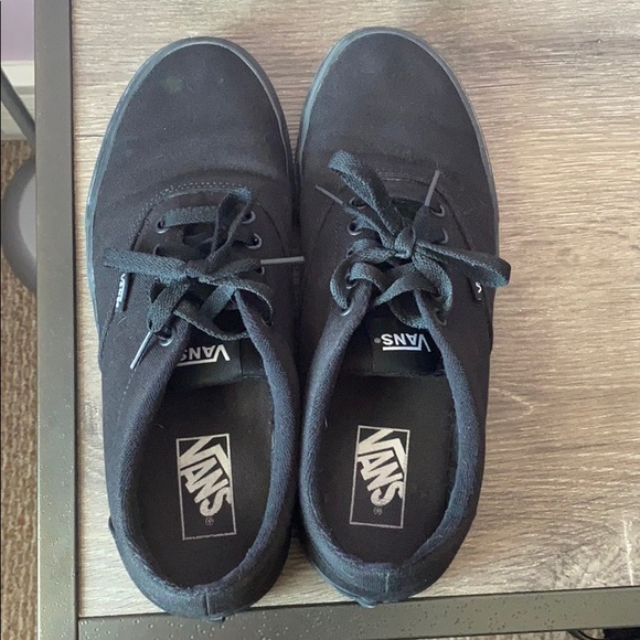 all black vans price